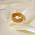 New Arrival 18K Gold Plated Snake Shape Adjustable Micro Cz Diamond Stainless Steel Opening Ring for Women