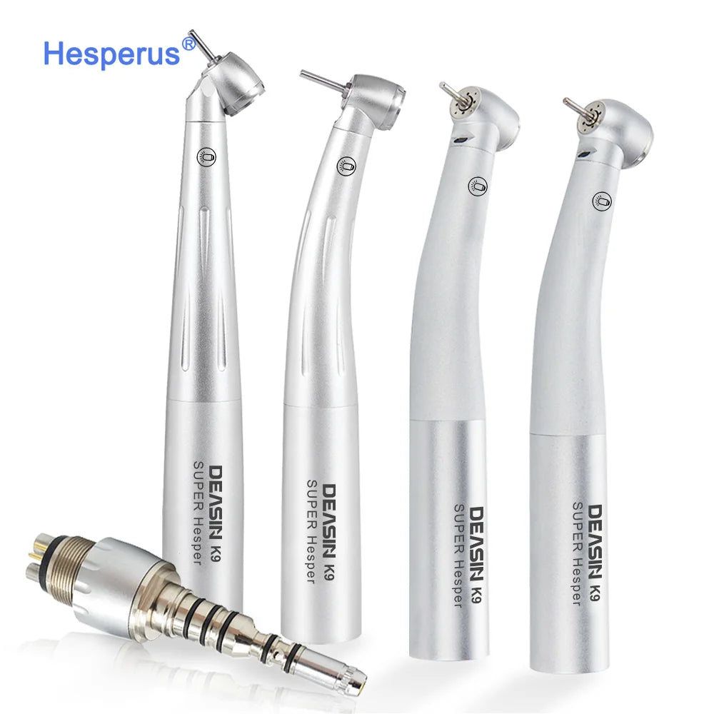 High Speed Dental Hand Piece Factory Supply Japanese Bearing K9 Fiber Opitc Led Handpieces for Kavo Coupler Dental Handpieces