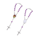 Christian Cross Bracelets Sublimation Rosary Bracelets
