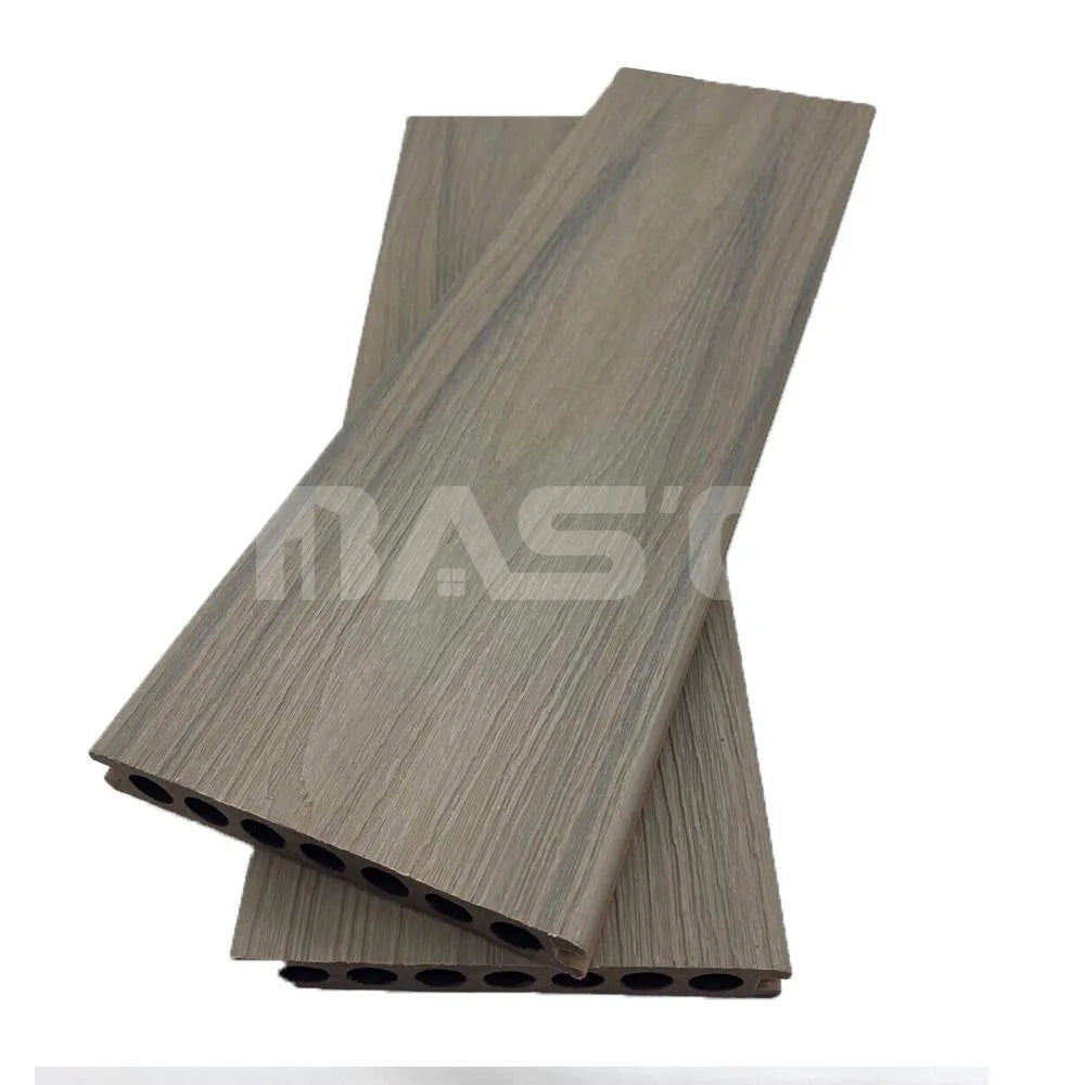 Factory Price WPC Wood Grain Waterproof Outdoor Decking for Garden & Balcony-Eco-Friendly Anti-Slip 5-Year Warranty