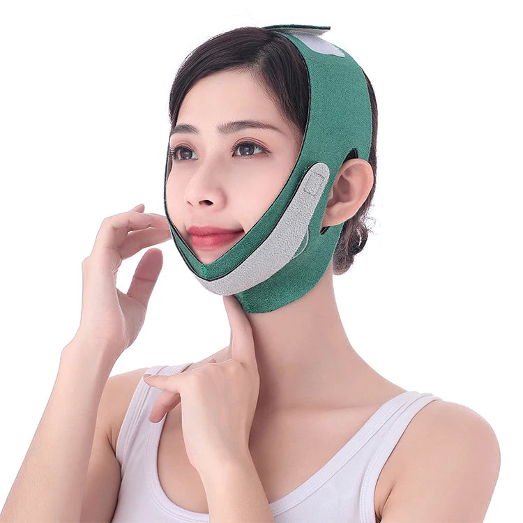 Breathable Face Lifting Slimming Belt V Face Thin Double Chin Lifting Firming Face Belt