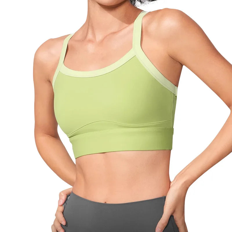 MAYYOUNG Women's High Support Sports Bra Plus XL Wholesale Gym Tank Tops Quick Dry Breathable Workout Yoga Wear Shockproof