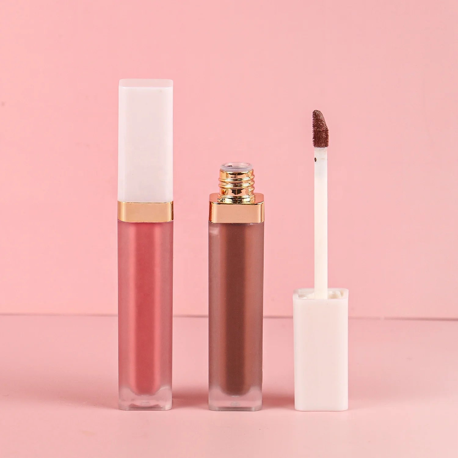 Lip Gloss Vendor Private Label Vegan Moisturizer Makeup Lip Gloss Liptint Lip Gloss Wholesale Bulk