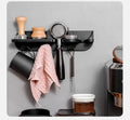 Coffee Portafilter Wall Mount Rack ABS Durable Espresso Portafilter Wall Holder for 51mm 53mm 58mm Coffee Portafilter