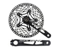 Sell Well BCD 130 L170mm Bicycle Hollow Integrated Crank Aluminum  CNC Machining Ultra-lightweight Design Bicycle Chain Crank