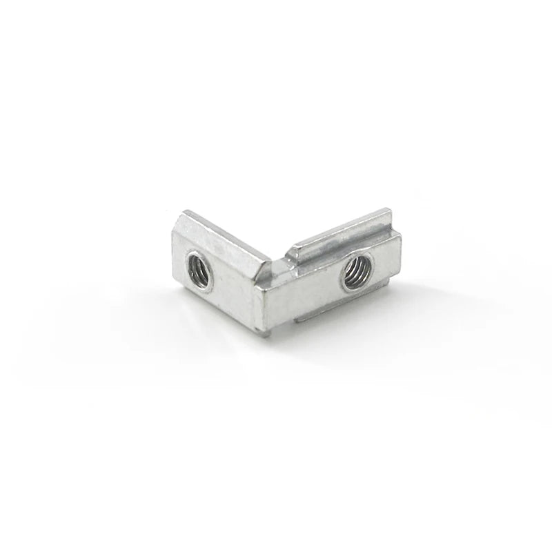 China Manufacturers 90 Degree 45A Slot 10 Alu E Inside Corner Connector for 45x 45 Extrusion Aluminum Profiles#2037