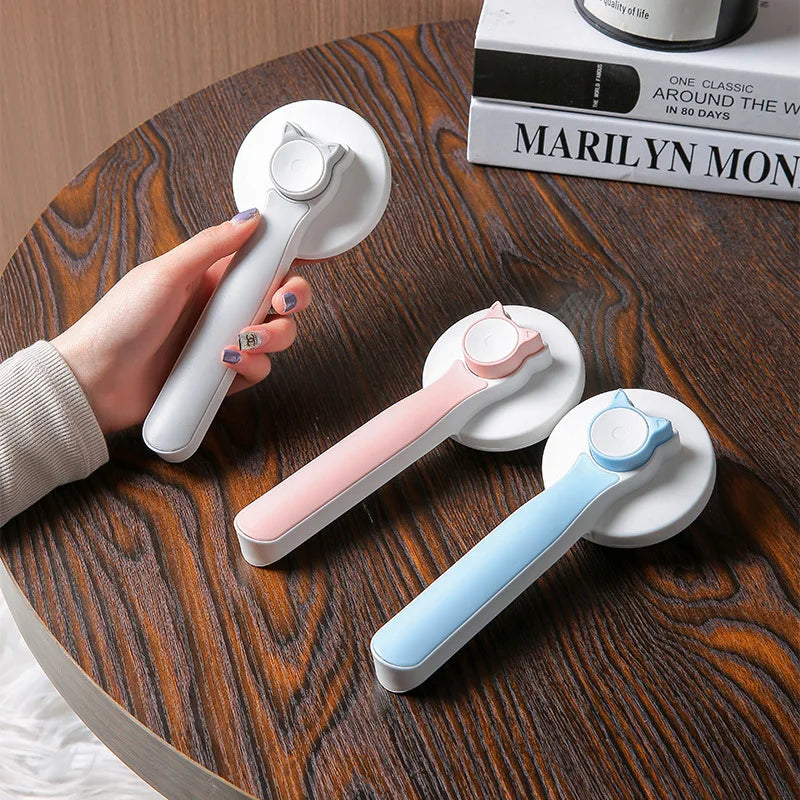 Pet Comb Stainless Steel 3 Colors Cat Comb Grooming Hair Removal Pet Comb Self Cleaning