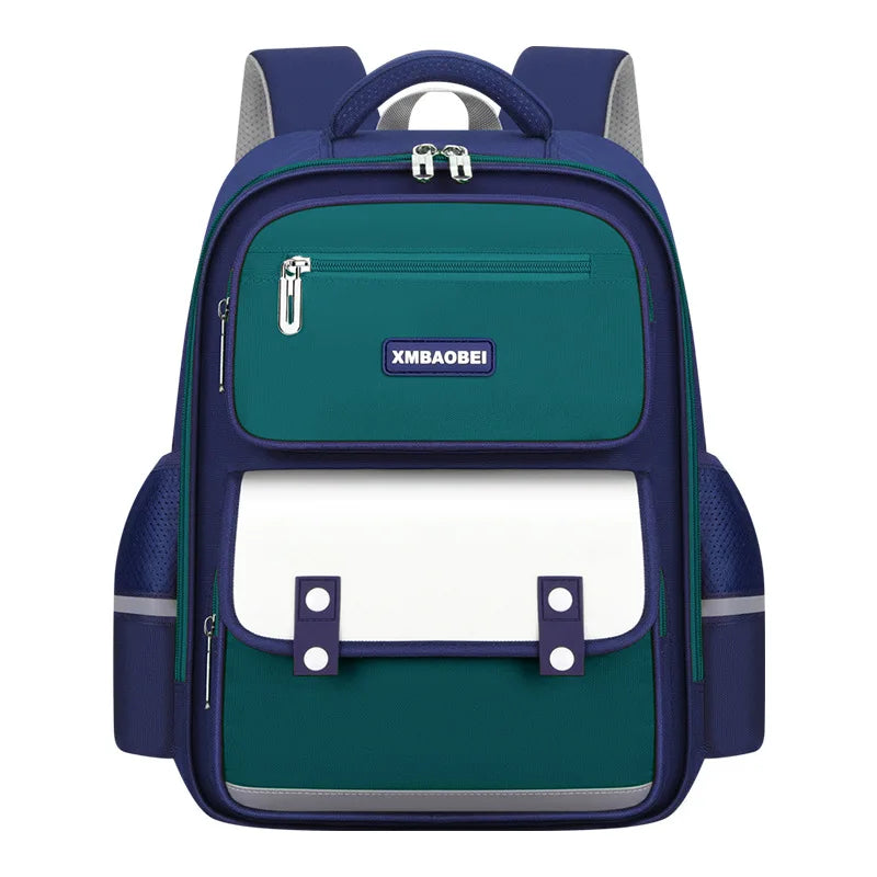 2026 New Oxford Durable Waterproof School Backpack for 1-6 Grades Children Unisex Large Capacity Letter Printed Logo Travel