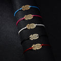 Manufacturer Handmade Stainless Steel 18k Gold Plated Pineapple Charm Bracelet with Make a Wish Card