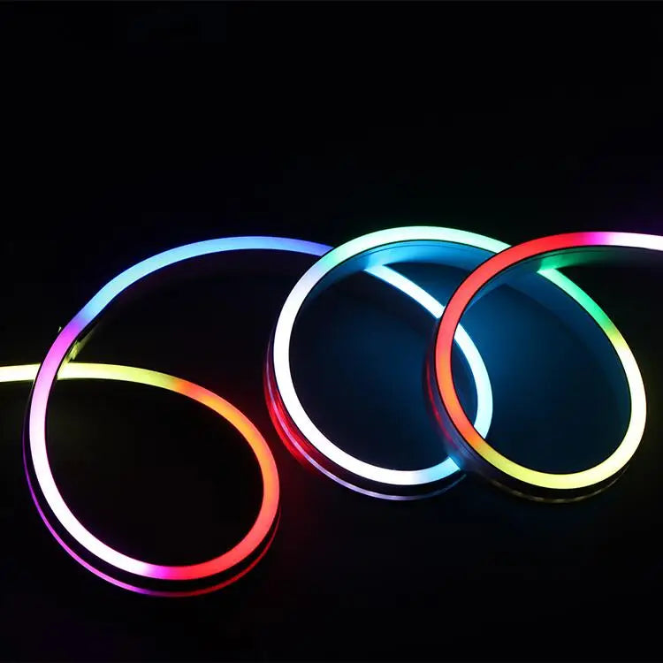WS2811 60LEDs Per Meter Rgb Led Strip Neon Flex Strip Light for Home Decoration Dc12v 24v Rope Lights