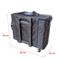 New Design Wholesale 72pcs Optical Glasses Trolley Case Black Portable Eyewear Draw Box Spectacle Storage Container