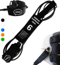 Premium Adjustable Surf Maximum Strength Lightweight Kink-Free All Types Surfboards Kayak Rod Fishing Rod Paddle Safety Leash