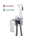 Hand Held Travel Bidet Sprayer Wall-Mounted Chrome Finish Modern Design for Toilet Use Portable Shower Sprayer Head 3-Year