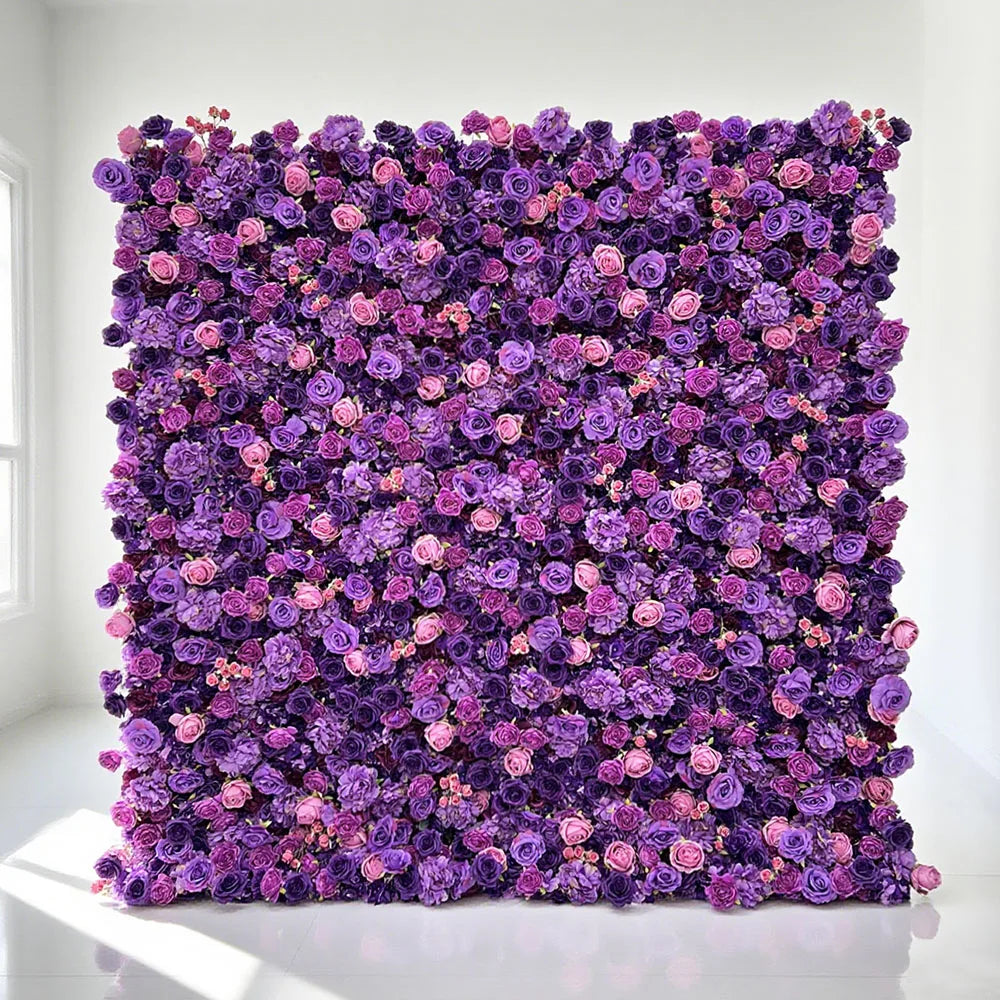 Luxury Artificial 3D Rolled up Home Decoration or Wedding Party Ceiling Decorative Blush Pink Flower Wall