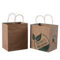 Customized Portable Kraft Paper Bag for Food Snacks for Supermarket Promotions for Cakes Sugar Noodles Milk Sushi Other Foods