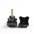 Custom M12 Nylon Bakelite Plastic Knob Head Metal Seven Lobe 4 Lobe Clamping Knob