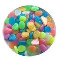 Colorful Glowing Pebbles for Artificial Stone Walkway and Aquarium Fish Tank Decoration Outdoor Use Eco-Friendly & Durable