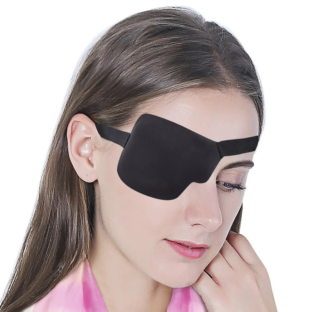 Wholesale Super Soft Comfortable Left or Right Eye Patch One Eye Mask with High Elastic Sponge