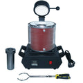 Portable 1100â„ƒ Digital Heating Induction Melting Machine 3kg Crucible Gold Silver Copper Furnace Protective Net Small Metal