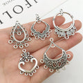 BUFAN Jewelry Newest Western Cute Vintage Retro Chic Handmade Bohemian Jewelry Electroplating Process Earrings Accessories