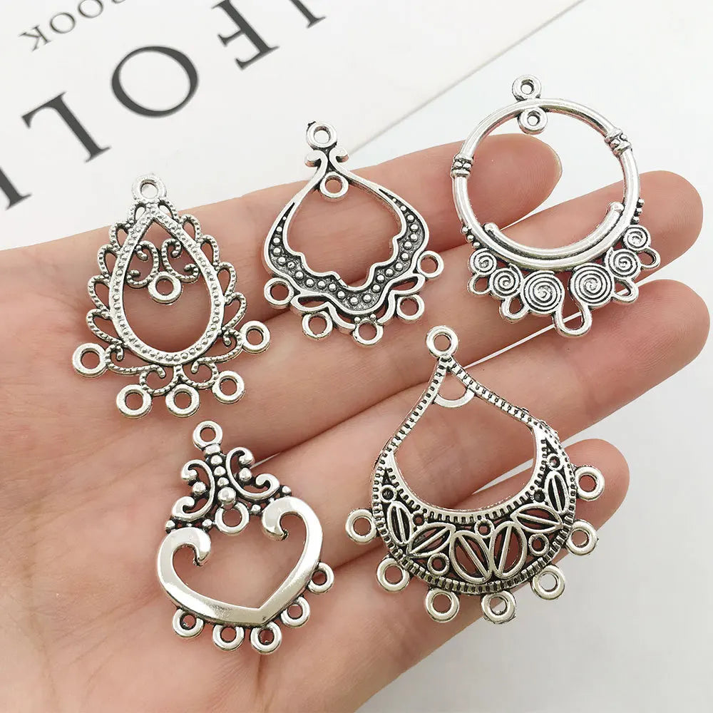 BUFAN Jewelry Newest Western Cute Vintage Retro Chic Handmade Bohemian Jewelry Electroplating Process Earrings Accessories
