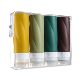 Squeeze Silicone Travel Bottles Toiletry Container empty Cream Liquid Travel Bottle Silicone Shampoo Silicone Travel Bottle