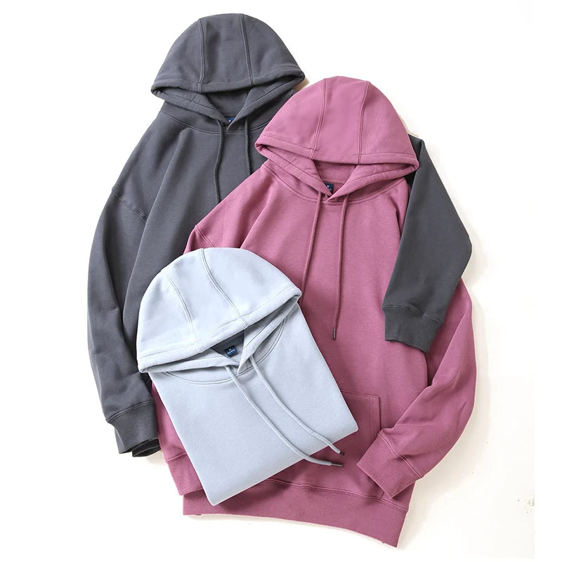 High Quality Men's Hoodies Cotton Plus Size Men's Hoodies Custom logo Drop Shoulder Manufacturer Hoodies for Men