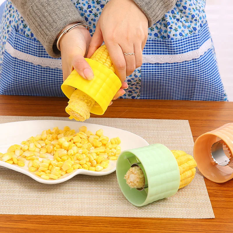 Kitchen Gadget Corn Planing Stripper Planer Corn Kernels Separator Stripping Device Peel Off Hot Selling Corn Stripper