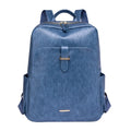 Vintage Large Capacity Women's PU Leather Backpack New Arrival Kawaii School Bags Zipper Casual Travel Backpack External Frame