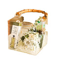 Holes Custom 15x15 Square Clear Packaging Cover Display Wedding Preserved Rose Storage Bouquet Acrylic Box
