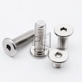 CM M1.4 M1.6 M2 M2.5 M3 M4 M5 M6 A2 304 Stainless Steel Cross Phillips Ultra Thin Super Low Flat Wafer Head Screw Bolt