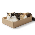 Recycled Paper Eco-Friendly Modern Long Lifespan Cat Scratcher Box with Scratching Pad