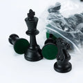 Factory Direct Sales Plastic Chess Pieces Set Table Game Puzzle Decompression L Size 36pcs Black White Customizable
