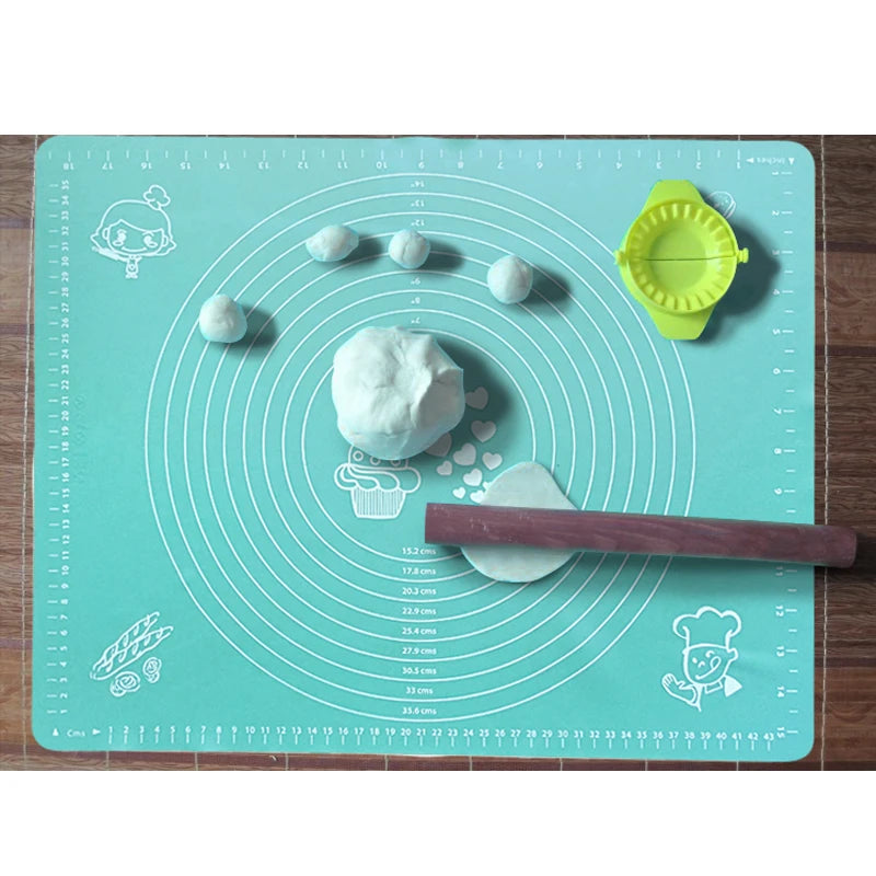 Silicone Baking Set  Cooking Tools  Kitchen Accessories Mat  Silicone Kneading Pad