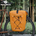 ROCKBROS 25L PVC Waterproof Bike Pannier Bag Rear Rack Bike Double Side Bag