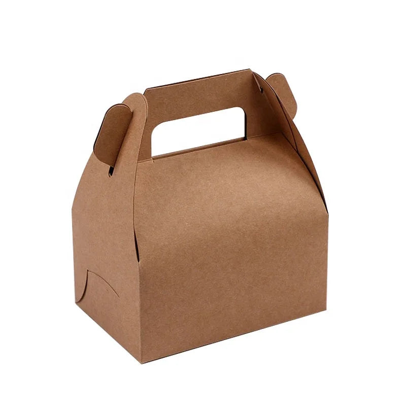 OEM Simple Custom Folding Eco-Friendly Biodegradable Paper Cajas Para Donas Cupcake Sushi Box Gift Box  Print logo