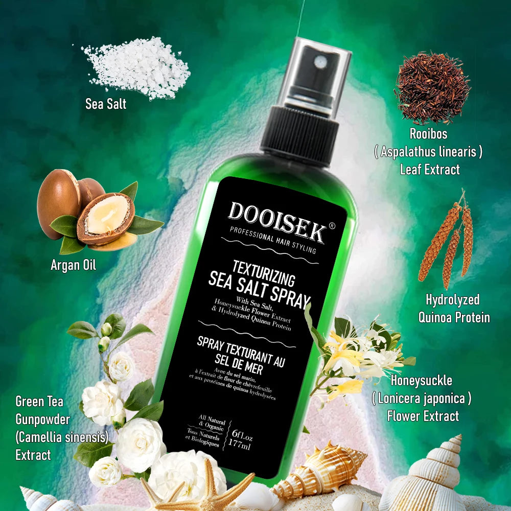 Wholesale Sea Salt Spray Texture Hair Texturizing Spray Beach Surf Hairstyles Hair Spray for Men Private Label
