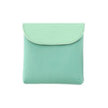 Portable Lady Leather Sanitary Napkins Pads Cover Carry Pouch Outdoor Makeup Cosmetic Organizer Bag