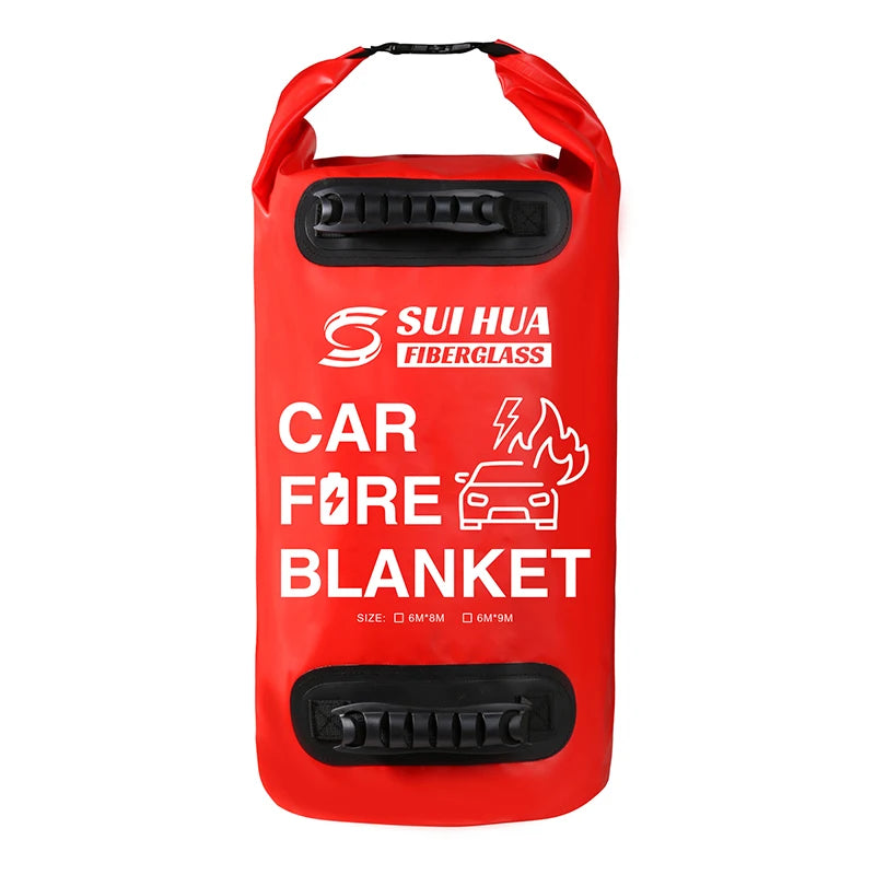 6 X 8 M EV Fire Blanket Cost 19.8 X 26 Ft  Fiberglass Car Fire Blankets