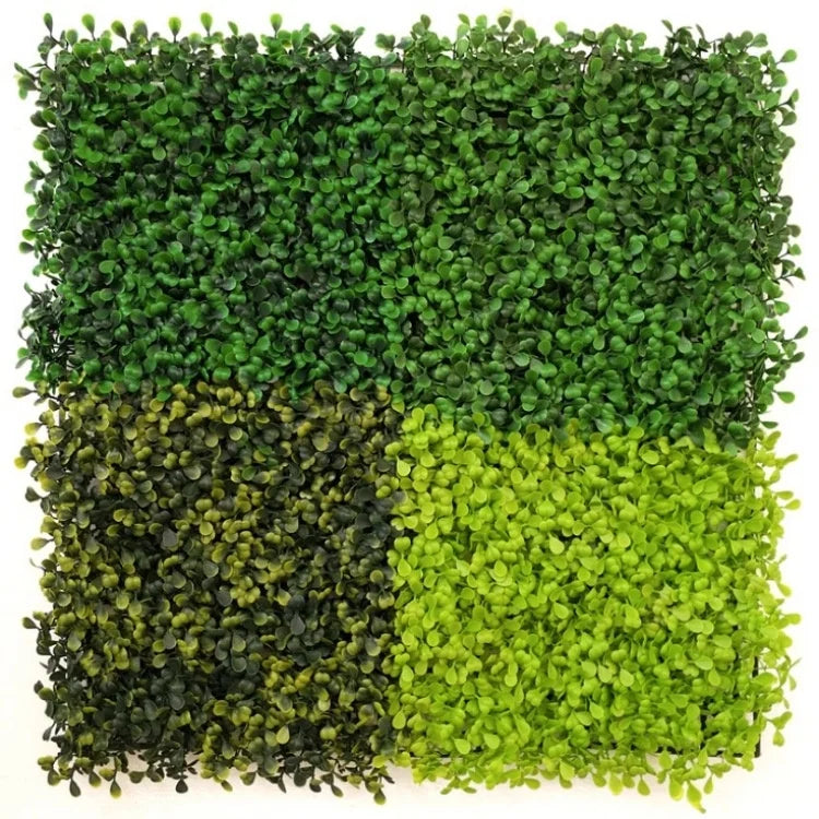 M-3399 Plastic Plant Green Mat Panel Artificial Grass Wall For Decoration