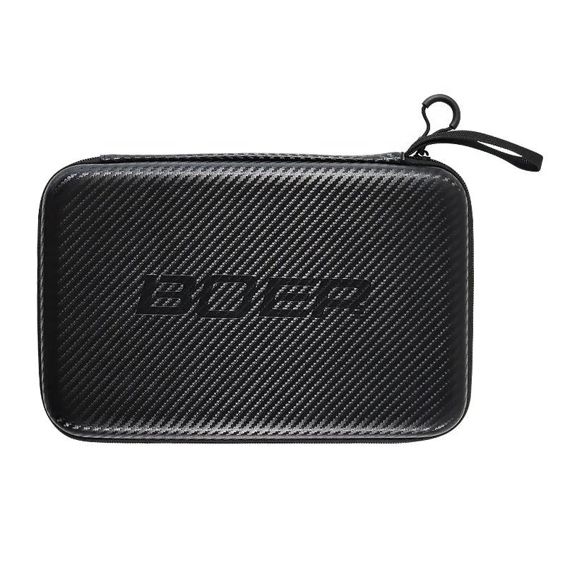 Boer Custom High Quality Hard Carbon Pattern Table Tennis Racket Travel Bag for Table Tennis Bat