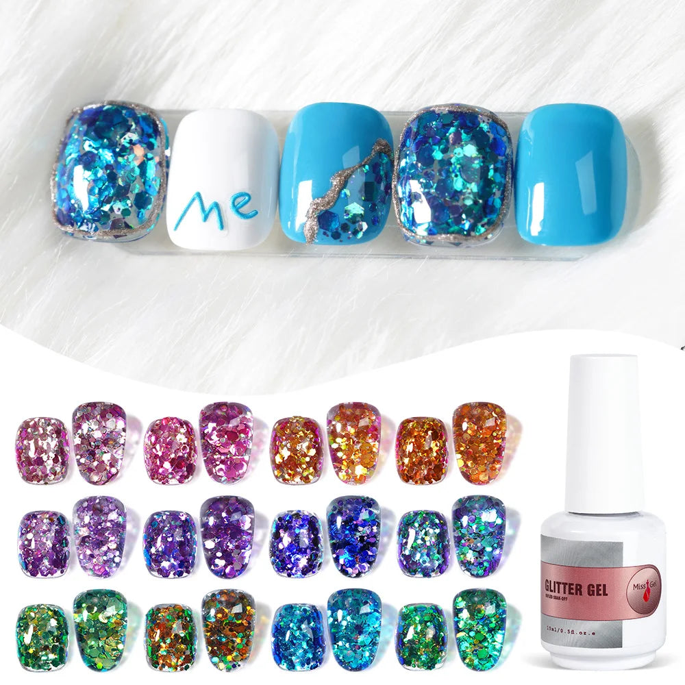 Missgel Wholesale Supplies Soak Off Gellish Uv-gel Gell Smalto Semipermanente Nail Polish UV Gel