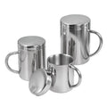 OEM ODM logo Customize Wholesale Double Wall Water Cup Stainless Steel Coffee Milk Insulated Mug with Handle and Lid for Kid