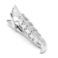 Wholesale Leaf Design Novelty Bar Pin Tie Clip Custom Mens Suit Shirt Fashion Accessory Wedding Tuxedo Trendy Jewelry Gift Set
