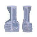 DIY Crystal Drop Resin Mold Thumb Gesture Pendant Candle Silicone Mold
