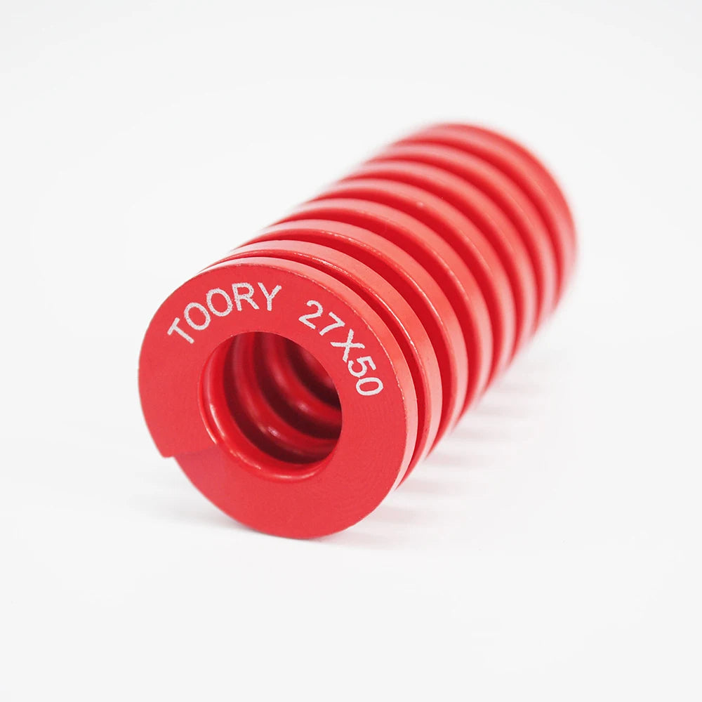 JIS Style Coil Die Springs Mold Spring Industrial Usage Made of Steel Red Color