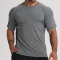 MultiColor Shirts Men 100% Polyester Quick Dry Sport T Shirt Running Elastic Short Sleeve Shirt for Men Workout