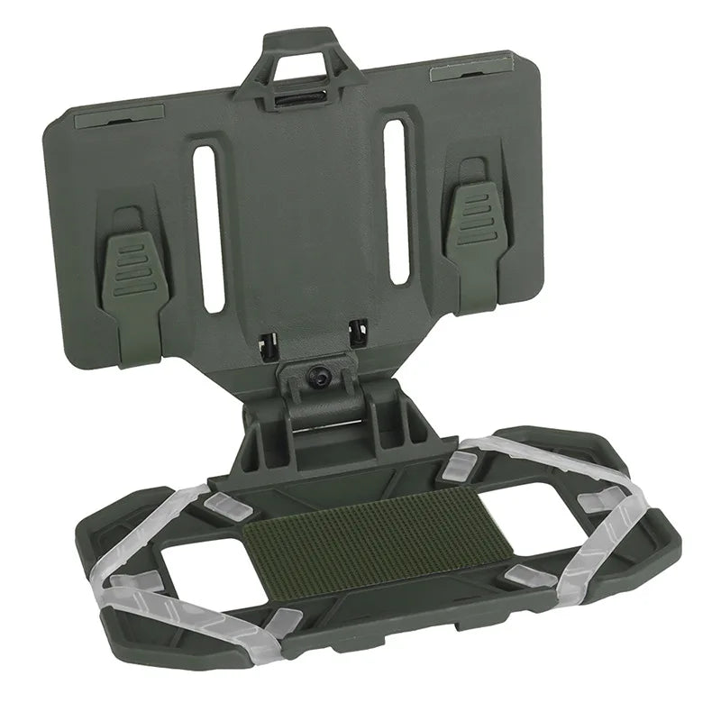 PF PF-SD917 Camouflage Nylon TPE Durable Portable Tactical Phone & Pad Holder for Vest Chest Phone Carrier Outdoor Use MegaBDM