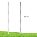 Rust Free Heavy Duty Yard Sign Stakes for Advertising Board