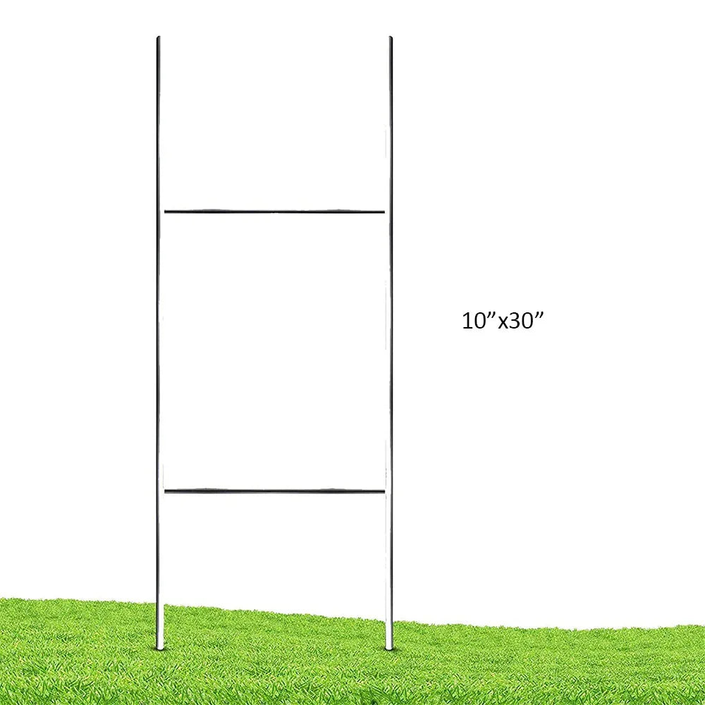 Rust Free Heavy Duty Yard Sign Stakes for Advertising Board
